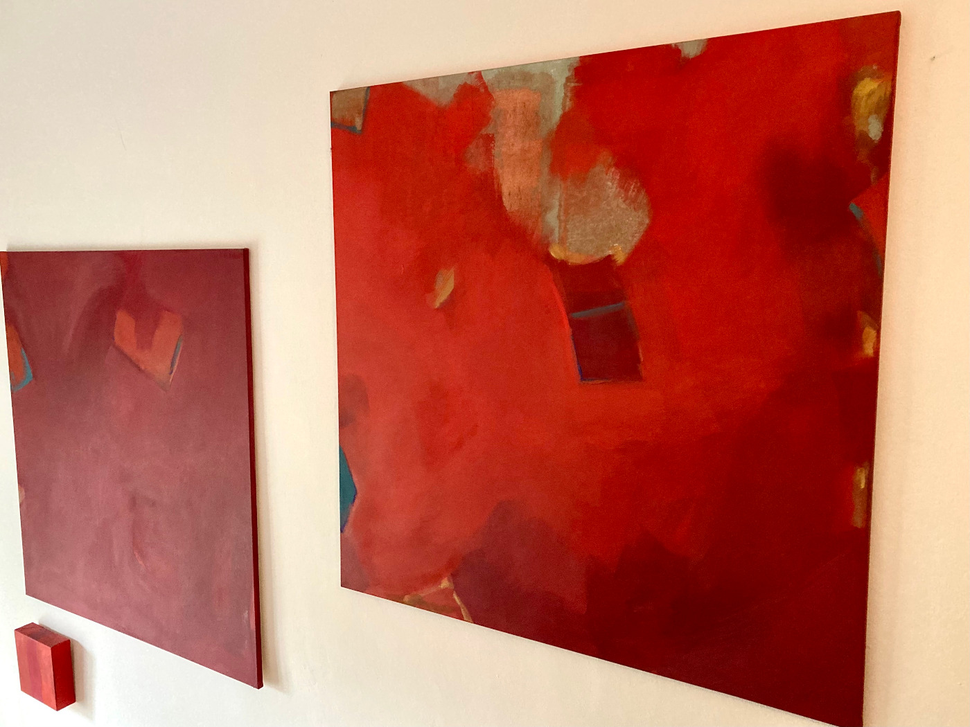 Bildwand "rot", 1997